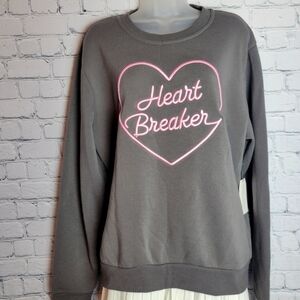 NWT Better Together Size L Sweatshirt with Heart Breaker Design